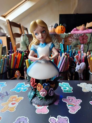 Figurine Disney grand jester très rare Alice