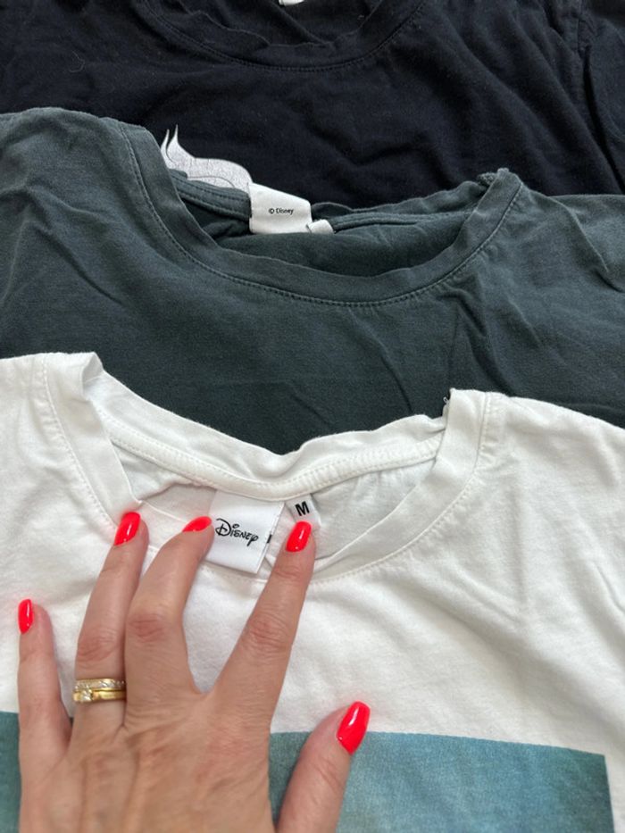 Lot de 3 tee-shirts Disney - photo numéro 2