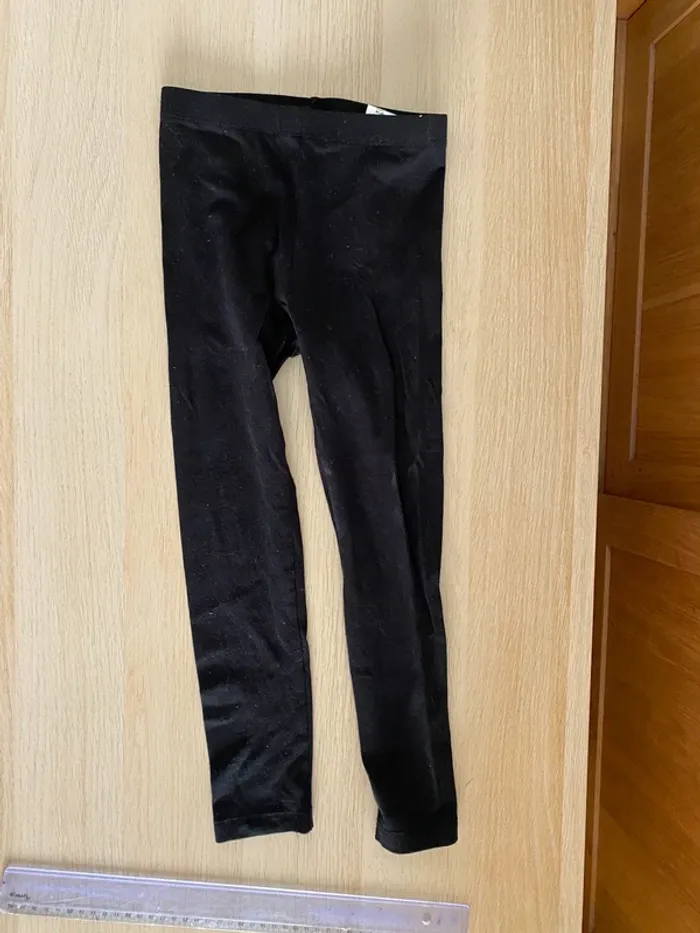 Pantalon jean slim legging bordeaux noir 6 ans fille extenso Kiabi - photo numéro 3