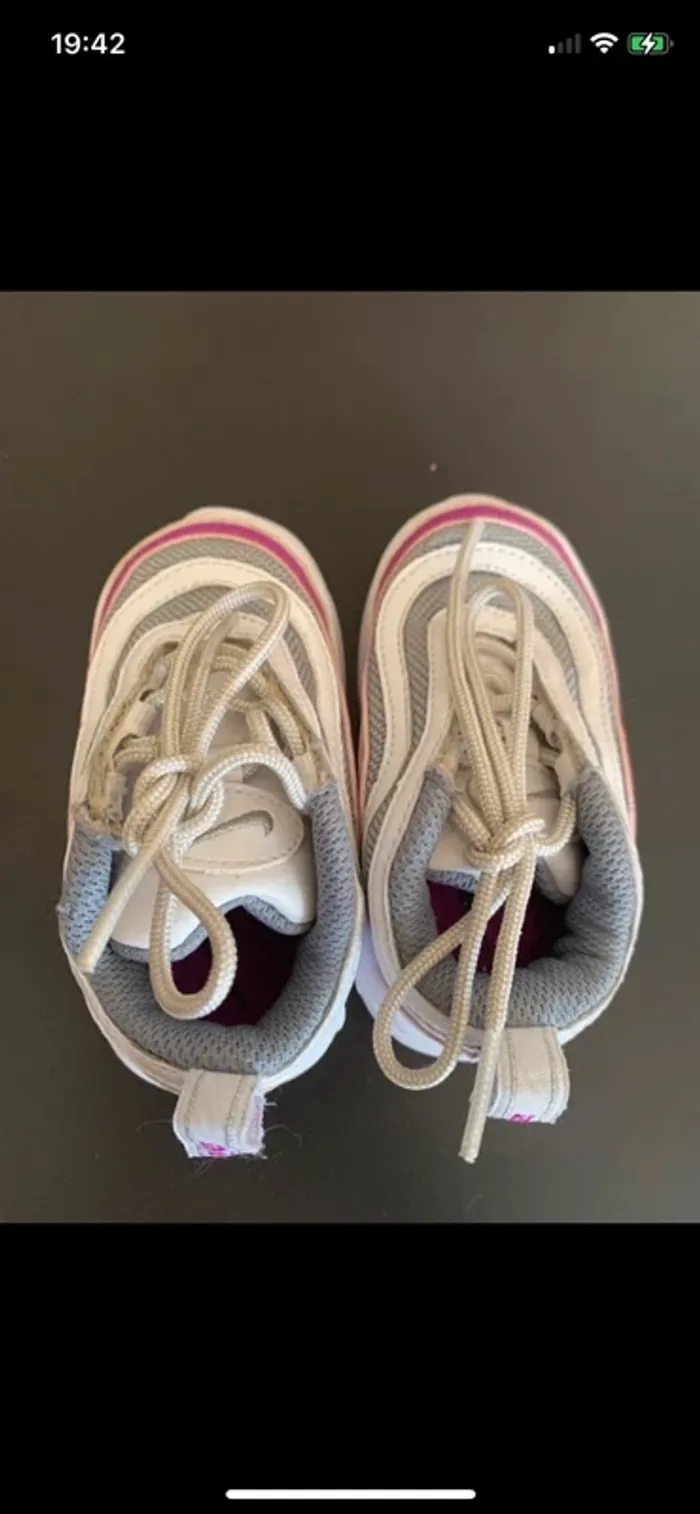 Basket Nike air max taille 19,5 - photo numéro 5