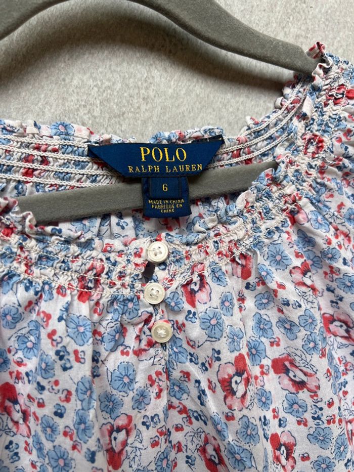 Blouse manches courtes Polo Ralph Lauren 6 ans - photo numéro 2