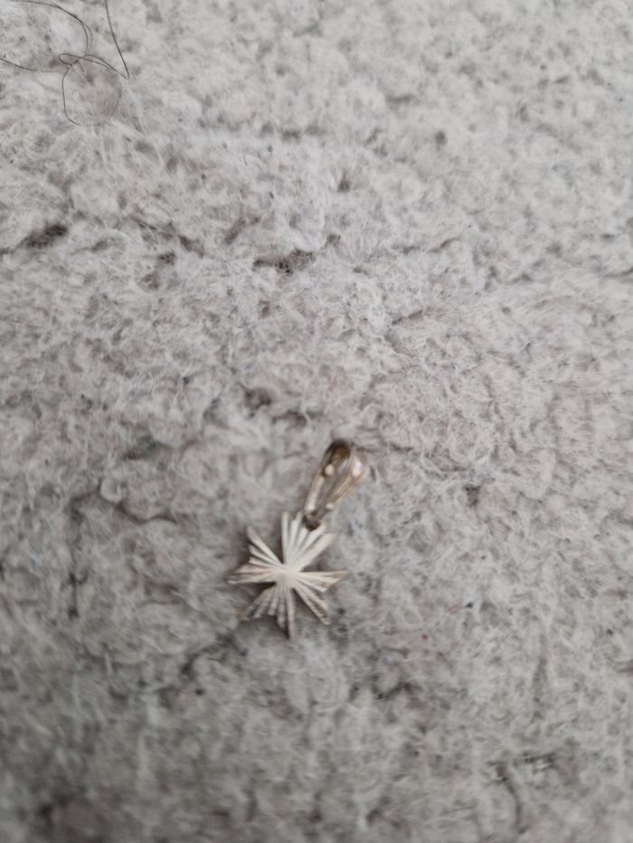 PENDENTIF Croix de Malte argent