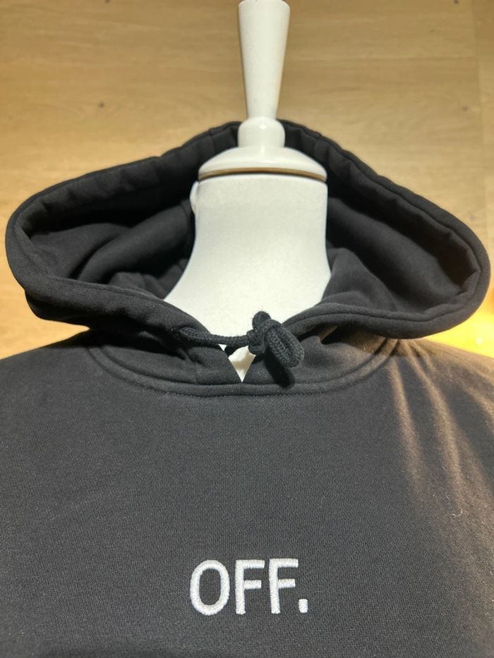 Homme Sweat noir Off. de Mister TEE comme neuf quasi pas porté taille S - photo numéro 3
