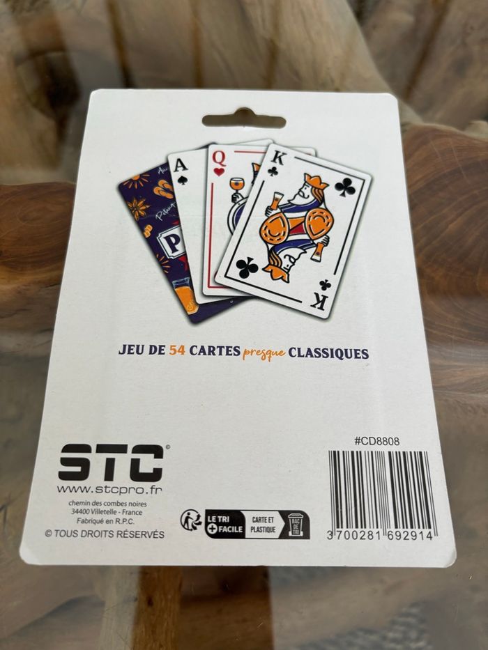 Jeu de cartes classiques pastis club - photo numéro 2