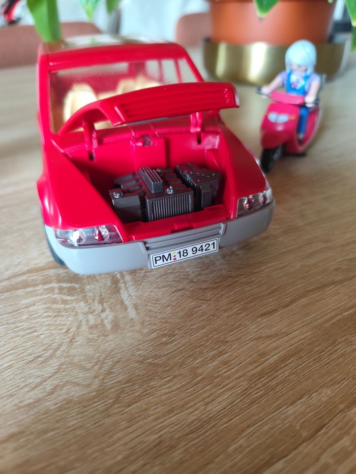 Voiture et scooter playmobil - photo numéro 2