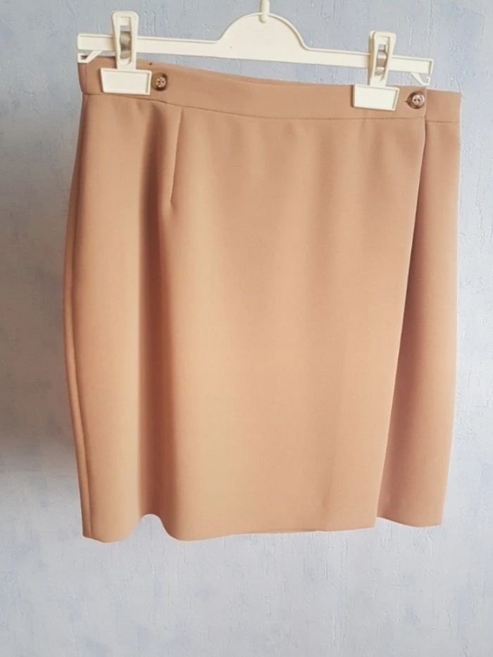 Ensemble tailleur 3 pièces camel - photo numéro 5