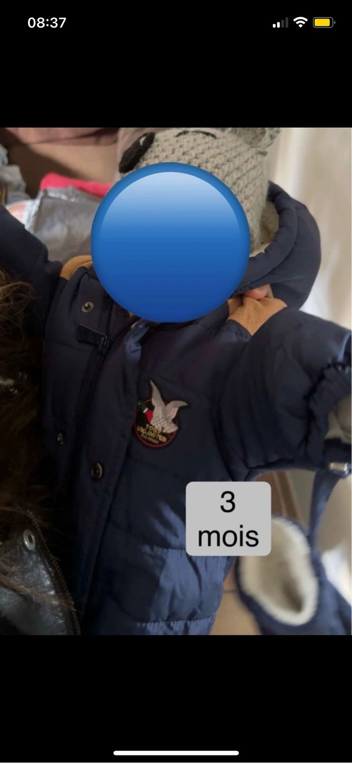 Combinaison pilote Chevignon – Taille 3 mois - photo numéro 4