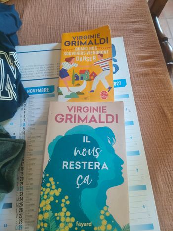 Lot de livres virginie Grimaldi