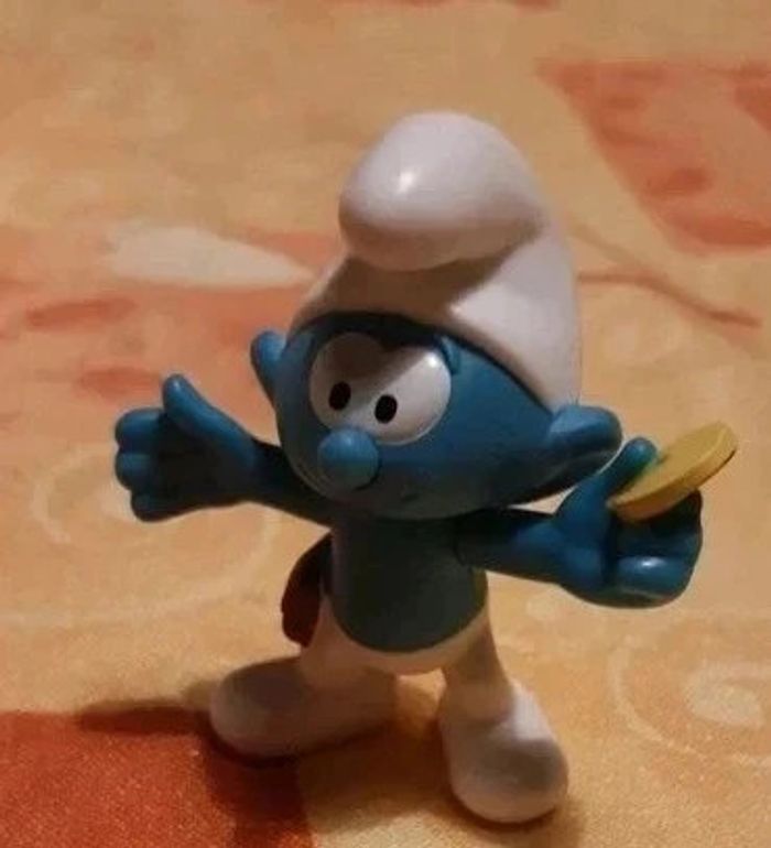 Schtroumpf financier - 60 Schtroumpfs à collectionner - Happy Meal Mc Donald - 2018