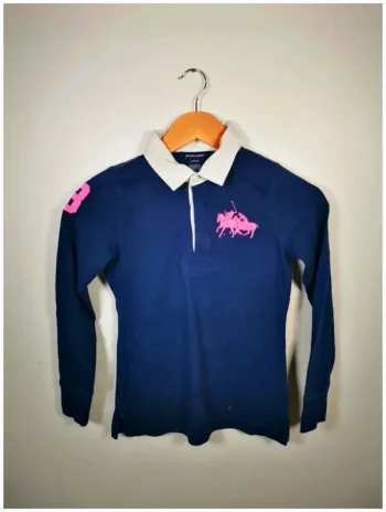 C30 polo marine Ralph Lauren 8-10 ans