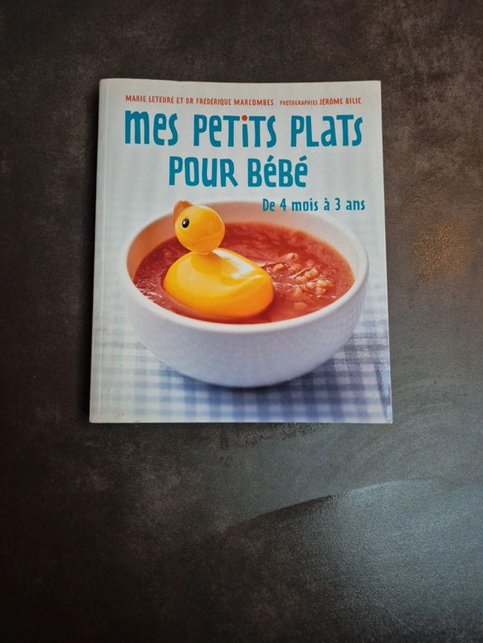 Livre mes petits plats pour bébé