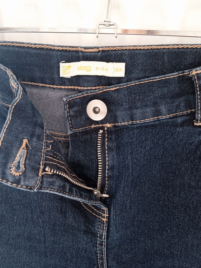 Jean bleu marine fille 12 ans Gémo - photo numéro 3