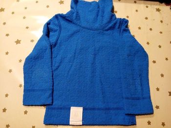 Sous-pull réversible garçon manches longues 4 ans