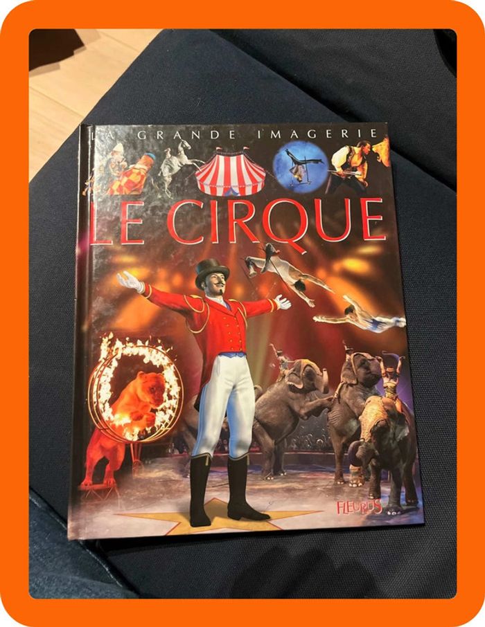 Livre pour enfants la grande imagerie fleurus le cirque