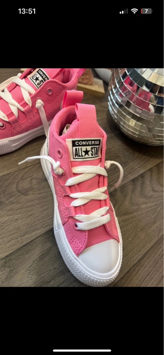Converse rose fille - photo numéro 6