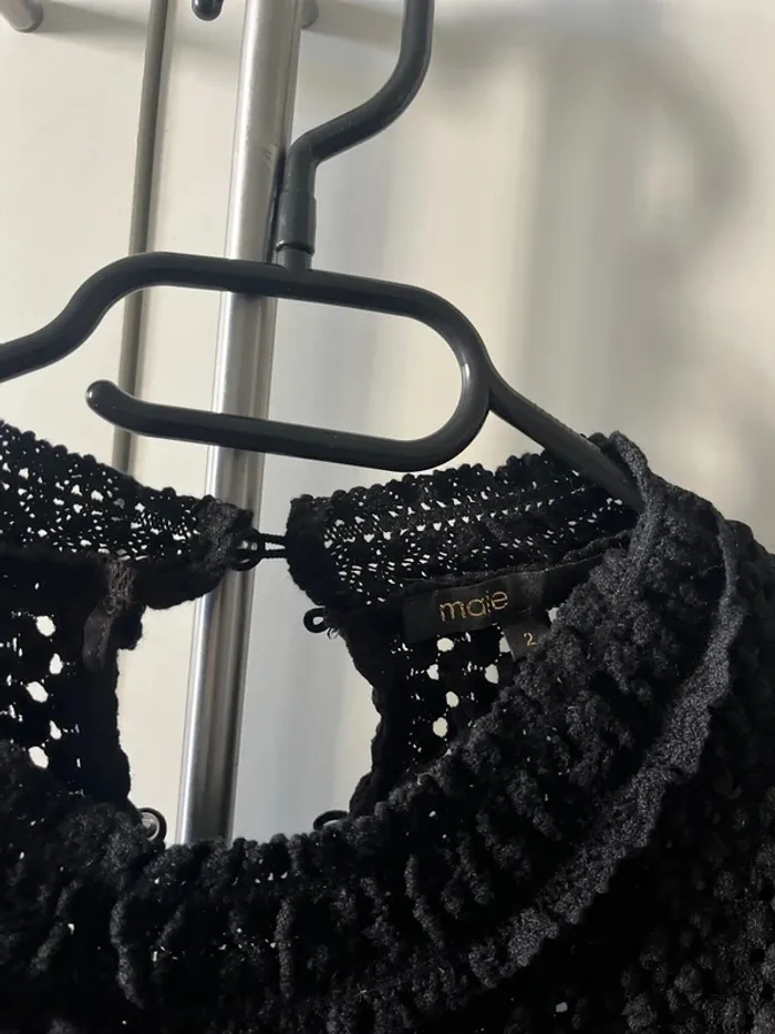 Pull Maje noir - photo numéro 2