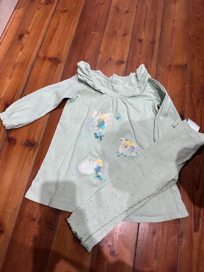 Pyjama sergent major cygne 2a