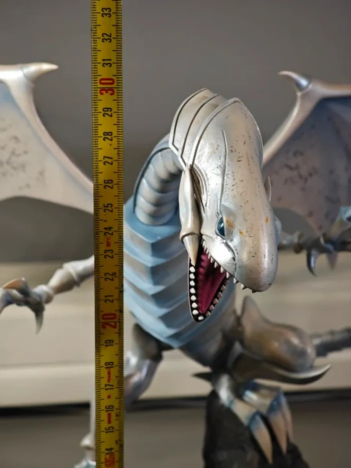 Figurine Yu-Gi-Oh : Blue Eyes White Dragon White Edition F4F 30cm / 55cm - photo numéro 10