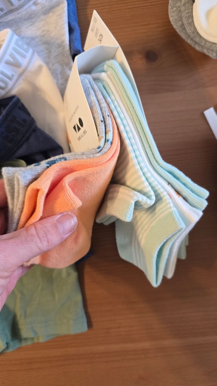 NEUFS(non portés)🥰🤩💙 lot boxers  3 ans garçon et chaussette/socquettes 💙🤩🥰 - photo numéro 9