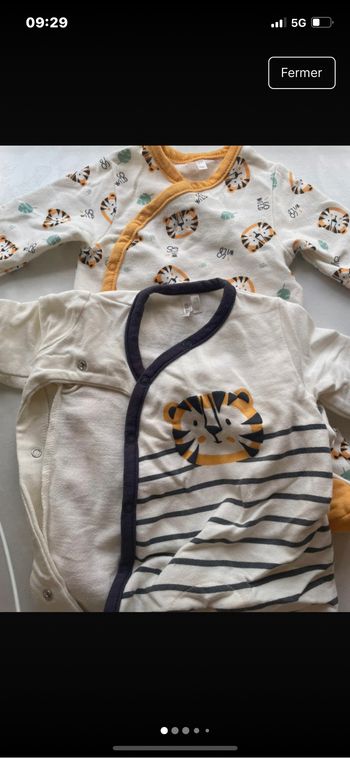 Lot de bodies et de pyjamas