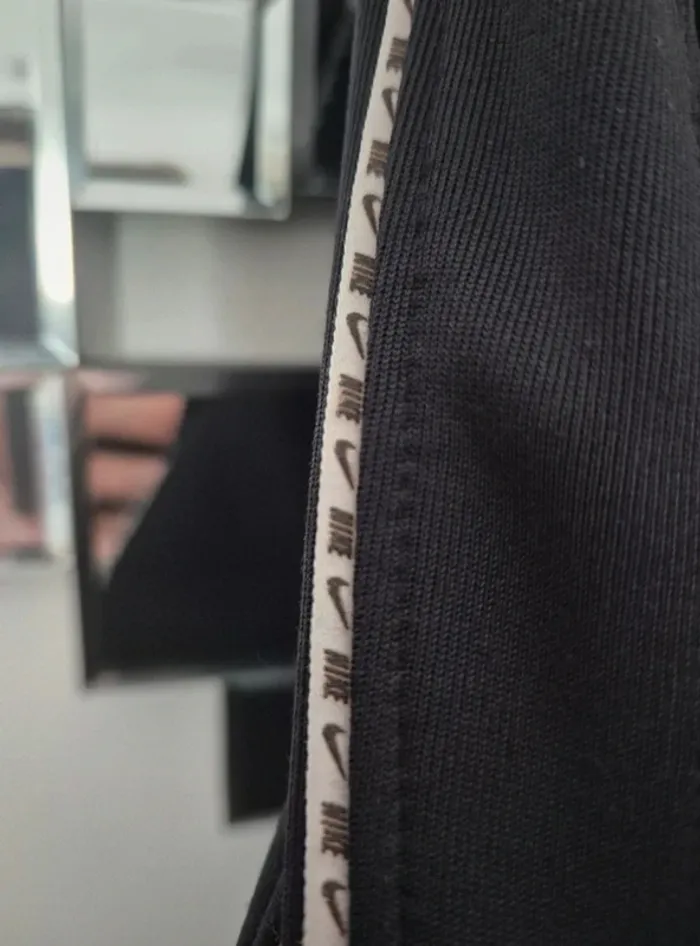 Short Nike Homme - Noir à bandes blanches - Taille XS - photo numéro 3