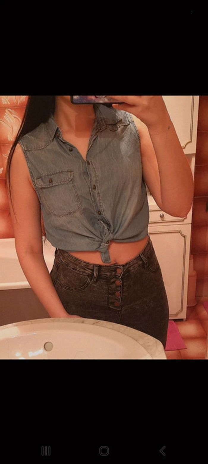 Chemise sans manche