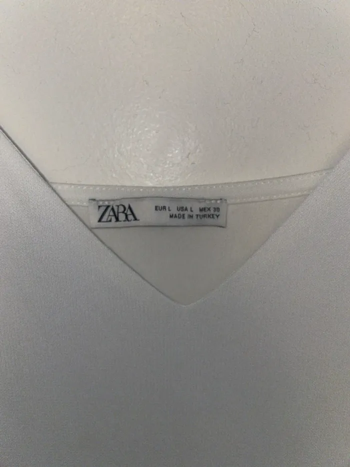 Robe blanche Zara L - photo numéro 2