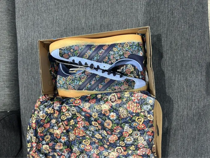 Adidas Samba Liberty London - Bleu - JH5207 - photo numéro 10