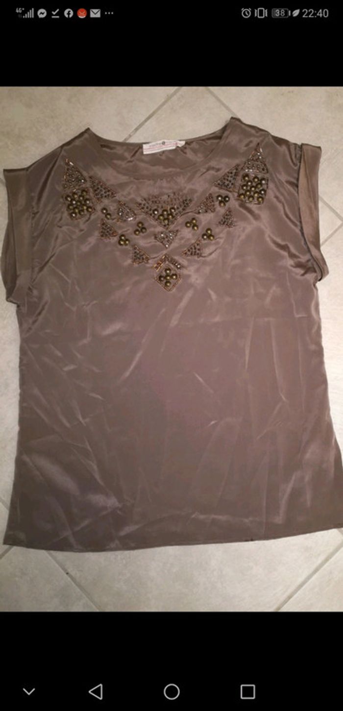 Haut blouse cache cache