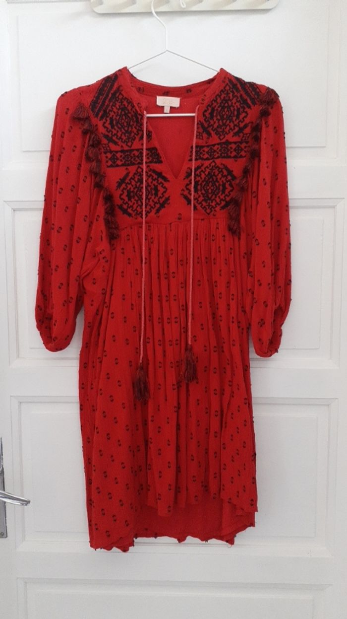 Robe manches trois quart