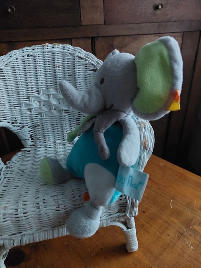 Doudou Éléphant Baby nat - photo numéro 3