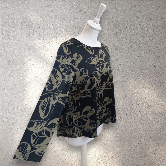 Blouse imprimée manches longues 40 - photo numéro 2