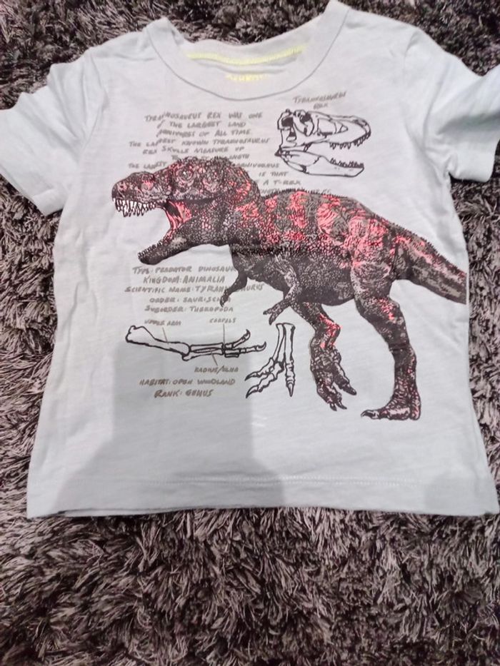 T-shirt tshirt manches courtes garçon 2 ans 24 mois - photo numéro 2