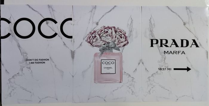 Lot de 3 affiches neuf