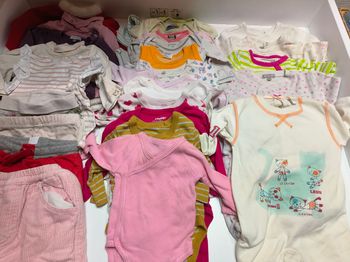 Lot 26 vêtements bébé fille 3 mois