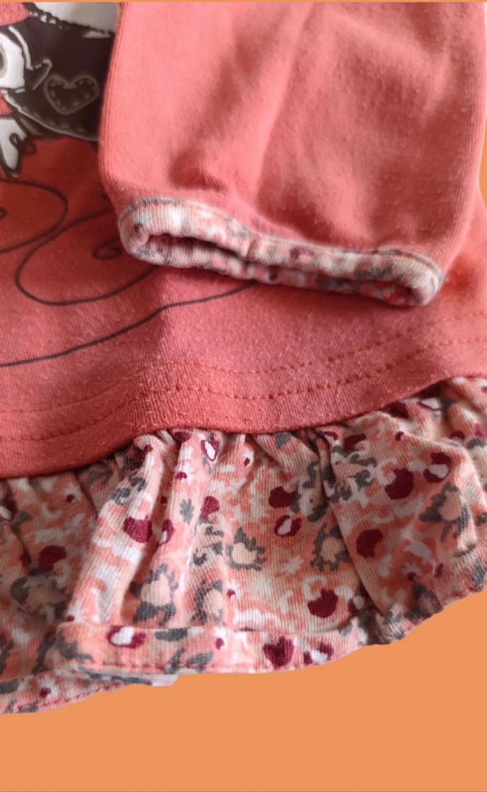 Tee shirt long bébé. 18 Mois. - photo numéro 3