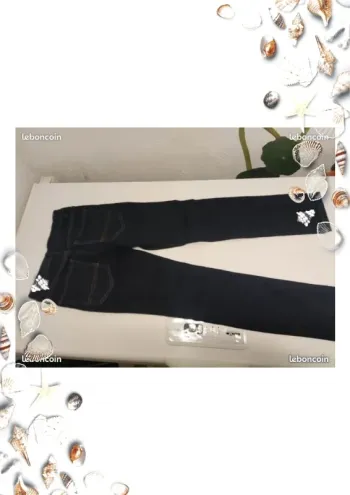 Jeans bleu brut slim Kiabi 12 ans