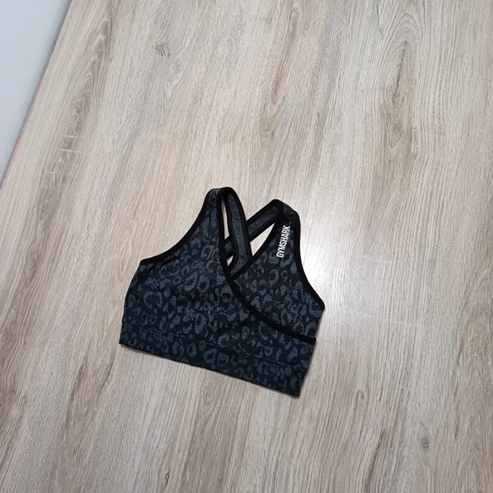 Brassière gymshark femme s noir gris - photo numéro 2