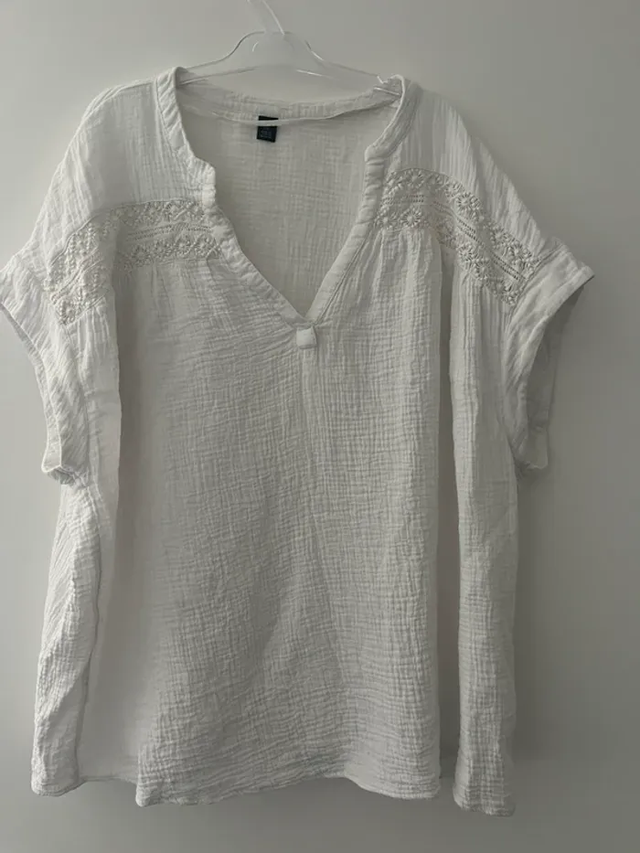 Blouse blanche 50/52