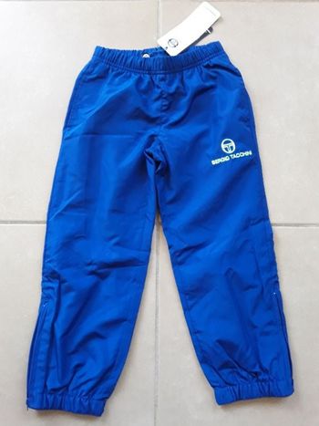 Pantalon jogging bleu garçon 6 ans SERGIO TACCHINI NEUF