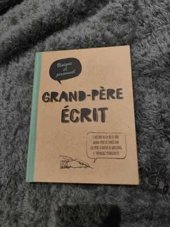Grand-père écrit