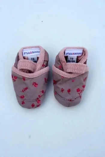 Petits chaussons préma voire naissance (taille 00/0mois) Ptit Bisou