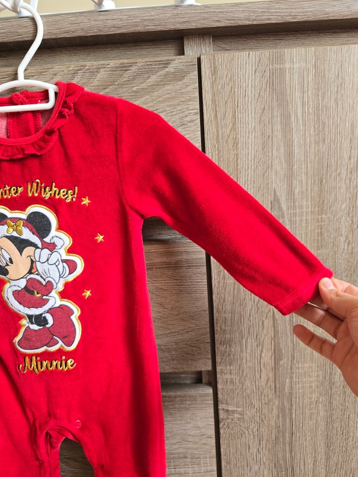 Vêtement Bébé Fille - Pyjama Minnie - Disney - 6/9 mois 74 cm - photo numéro 3