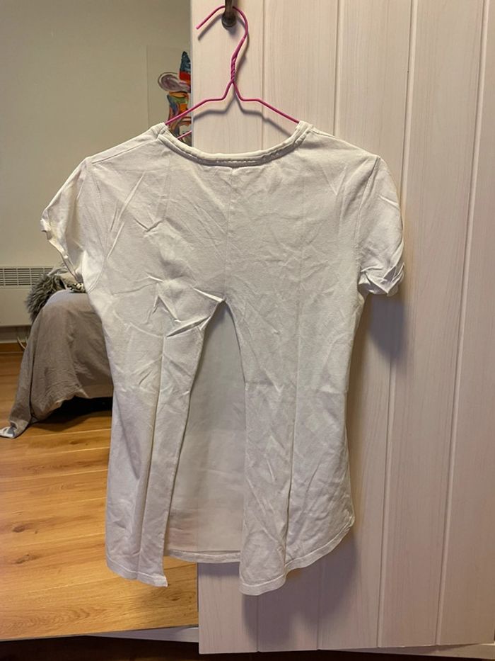 T shirt blanc Garcia jeans taille 16 ans - photo numéro 2