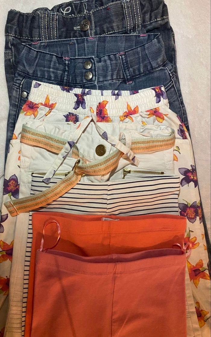 lot de 7 pantalons bébé fille (23-24 mois) - photo numéro 2