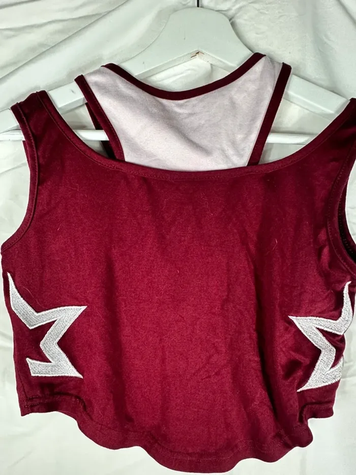 T-shirt rouge YesStyle - photo numéro 5