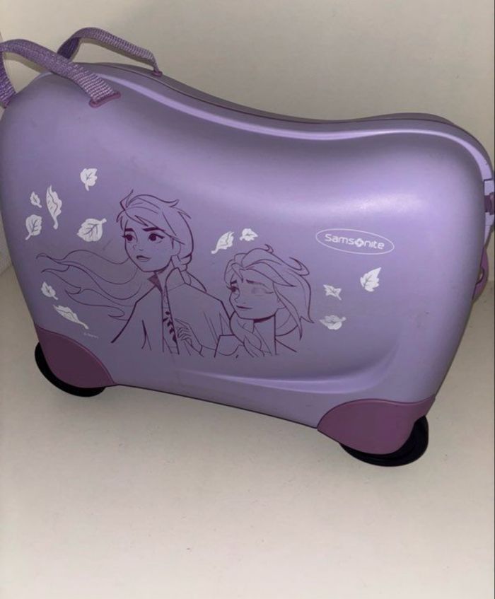 VALISE SAMSONITE ENFANT REINE DES NEIGE 100€ PRIX MAGASIN - photo numéro 7