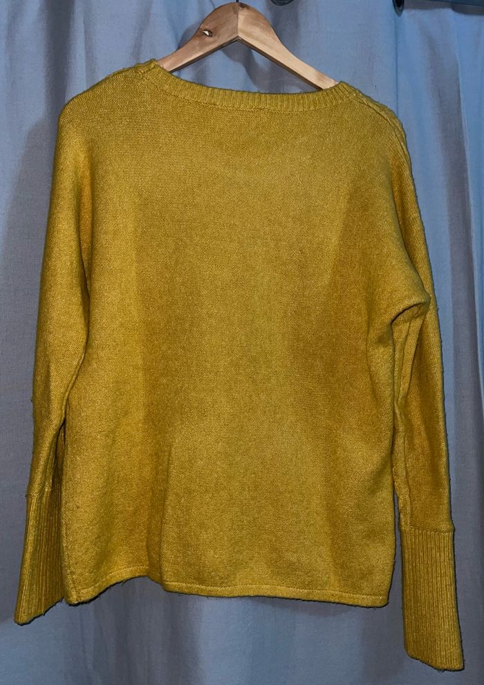 Pull d’Hiver moutarde femme - photo numéro 4