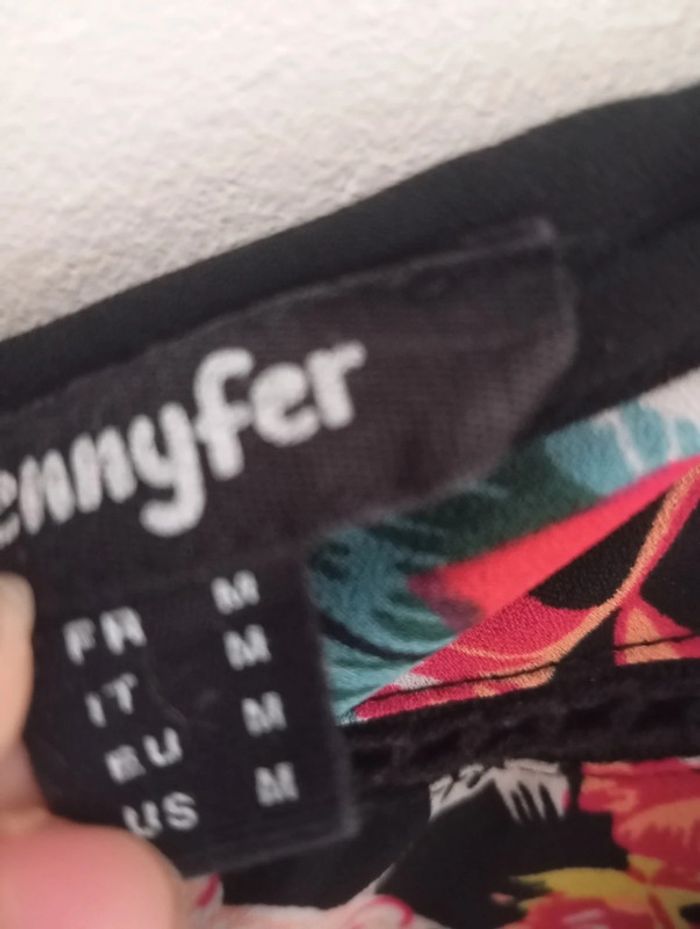 Combi-short fleurie Jennyfer taille M - photo numéro 4