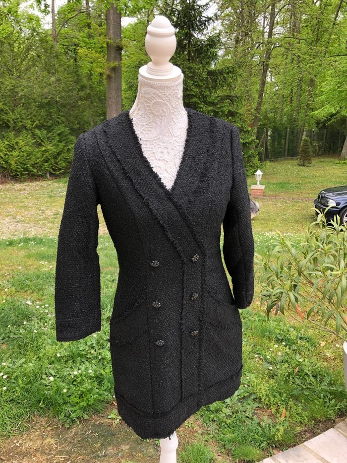 Robe Zara tweed neuve taille M - photo numéro 2